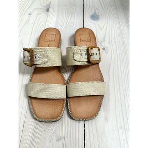 Dolce Vita Woven Sandals with Buckle size 9